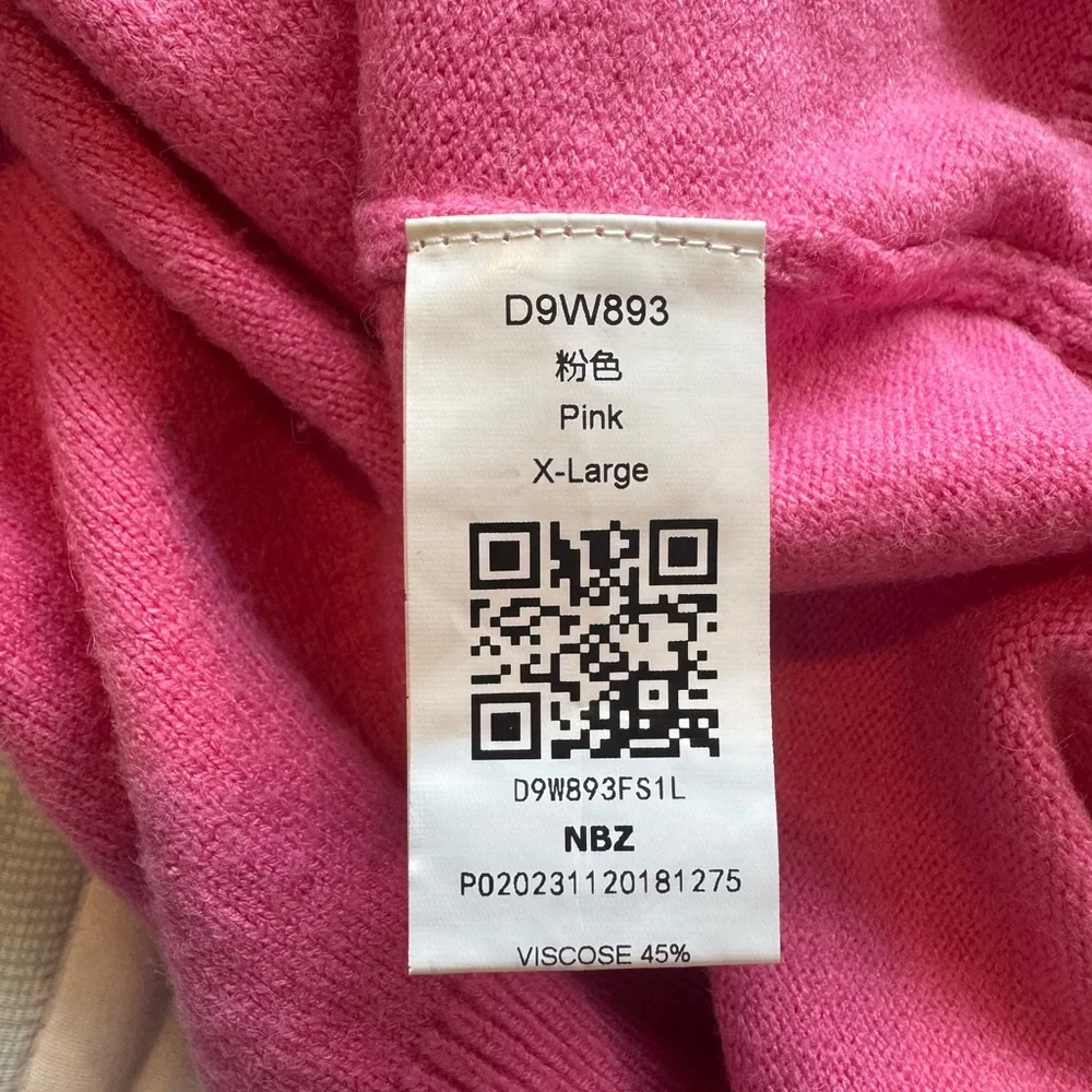 Pink Ruffled Short Sleeve Sweater - Picture 3 of 3